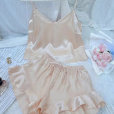 Evryday girl PJ set in champayne-Final Pieces